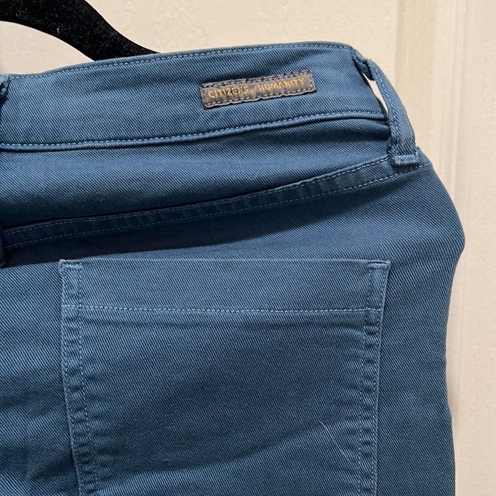Citizens of Humanity Teal Blue Skinny Jeans 26 - Picture 5 of 12